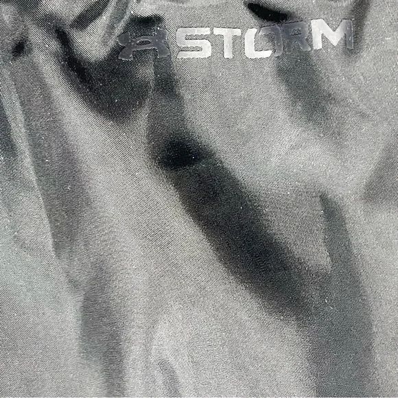 Under Armour Mens Pants XXL Black Elastic Waist Lightweight Pockets - Picture 10 of 13